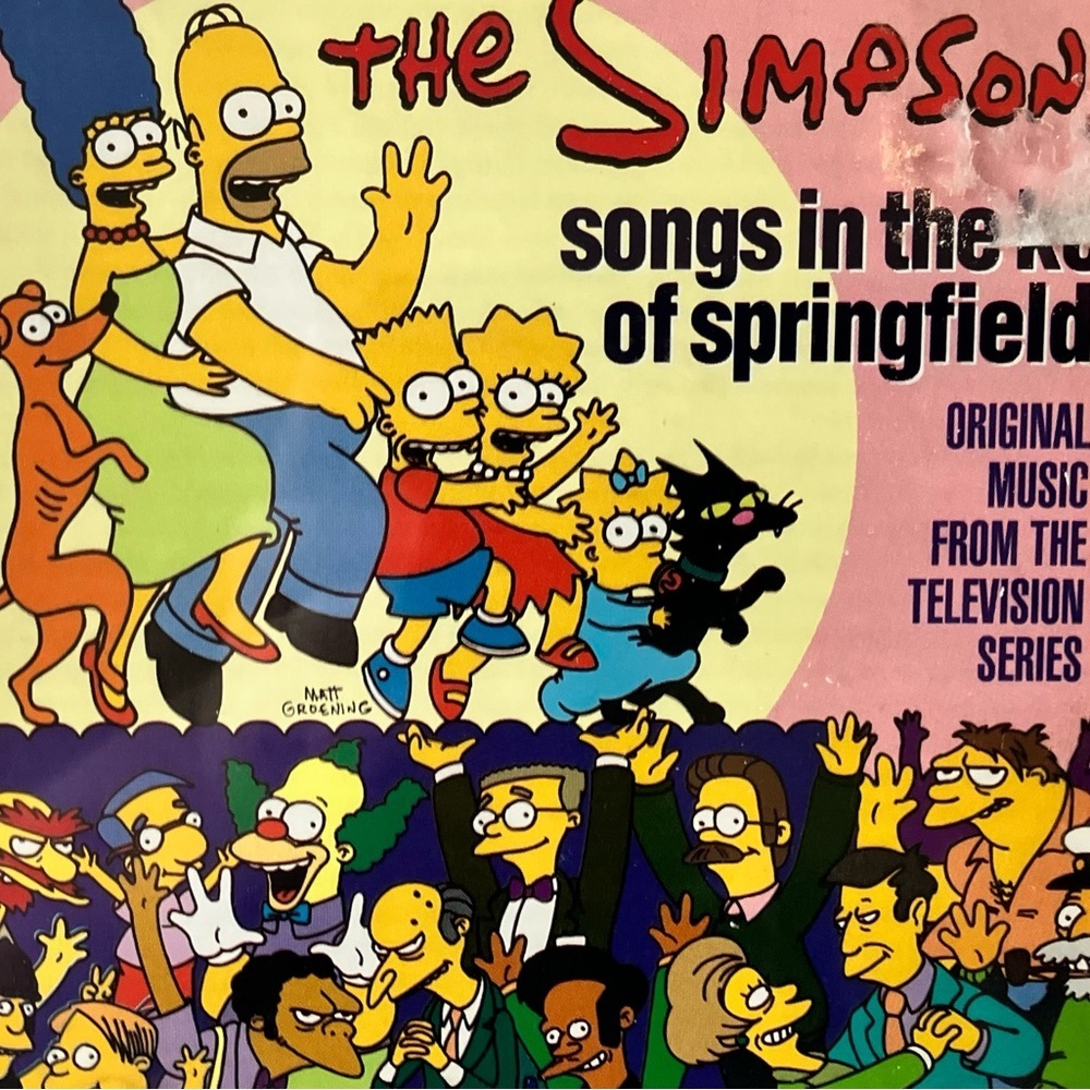 The Simpsons Songs in the Key of Springfield CD